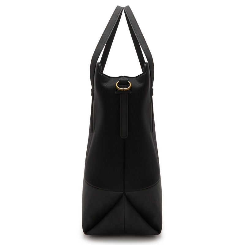 Violet Hamden Essential Bag Schwarze Schultertasche mit 13-Zoll-Laptopfach VH25034-zoom-