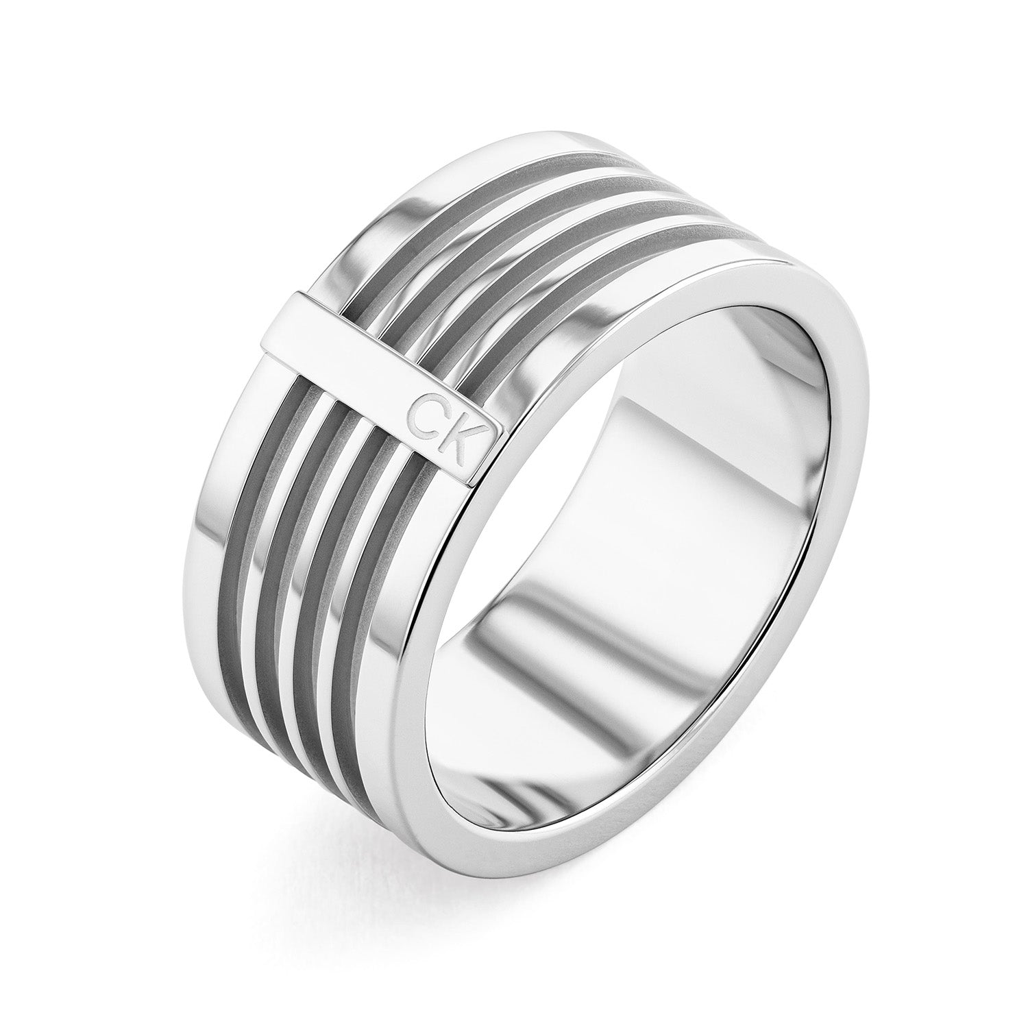 Calvin Klein Stainless Steel Ring 2002-CJ35000317G