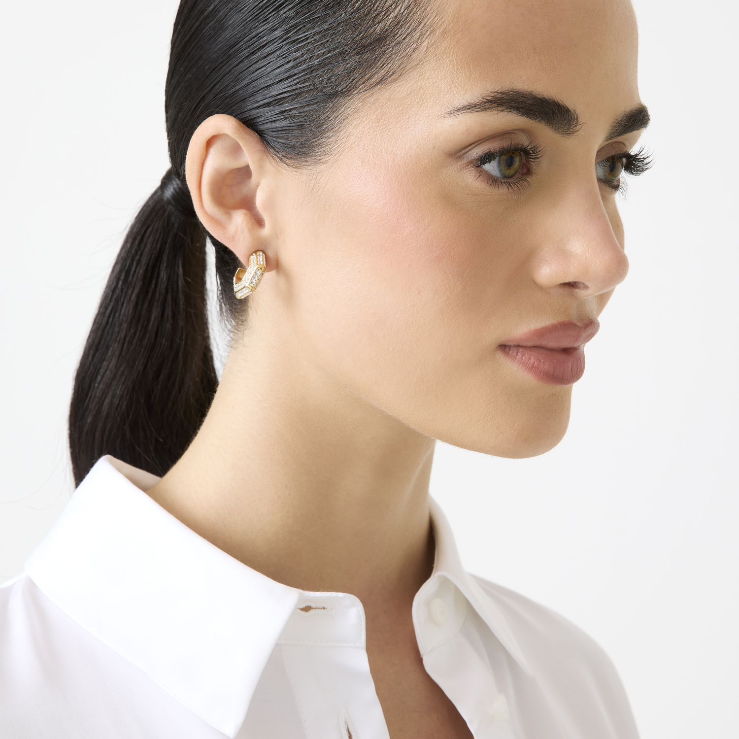 Guess Lioness Queen Gold-coloured Earrings JUBE06188JWYGT-U