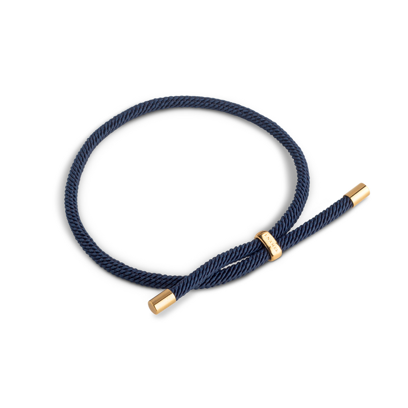 ENAMEL Copenhagen Color Cord Night Blue Bracelet B145G-NB-zoom-
