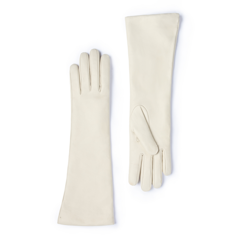 Isabel Bernard Honoré Estelle cremefarbene Lederhandschuhe aus Ziegenleder IB67005-372-7-zoom-