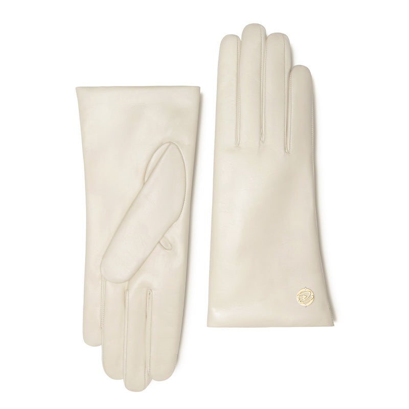 Isabel Bernard Honoré Eleanor Cream Ziegenfell Leder Handschuhe IB67000-372-8-zoom-
