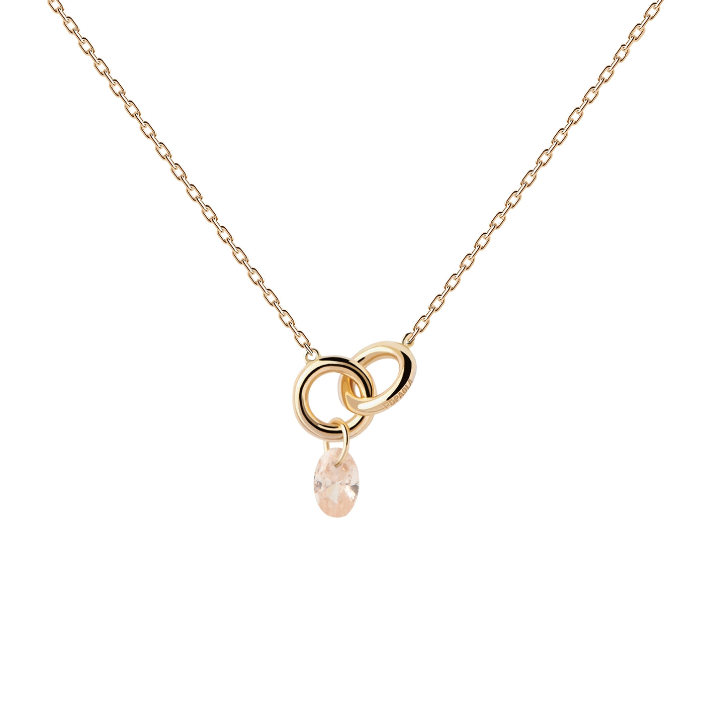 P D Paola Color 18 karat gold plated Necklace CO01-844-U