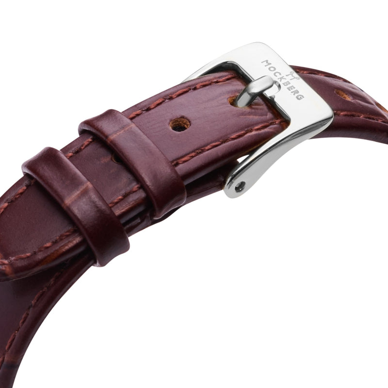 Mockberg Timeless Brown Leather Women's Watch MB0248-zoom-