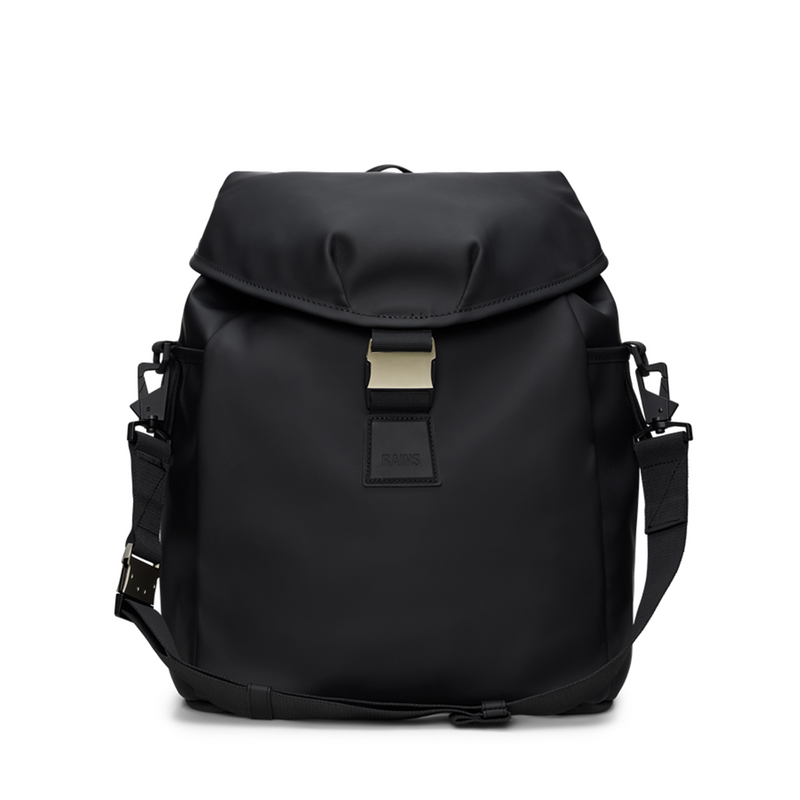 Rains Valera Black Bucket Rucksack R14840-01-zoom-