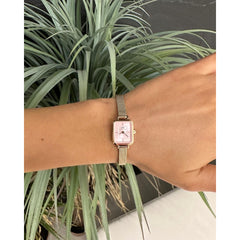 Daniel Wellington Quadro Gold Watch DW00100655