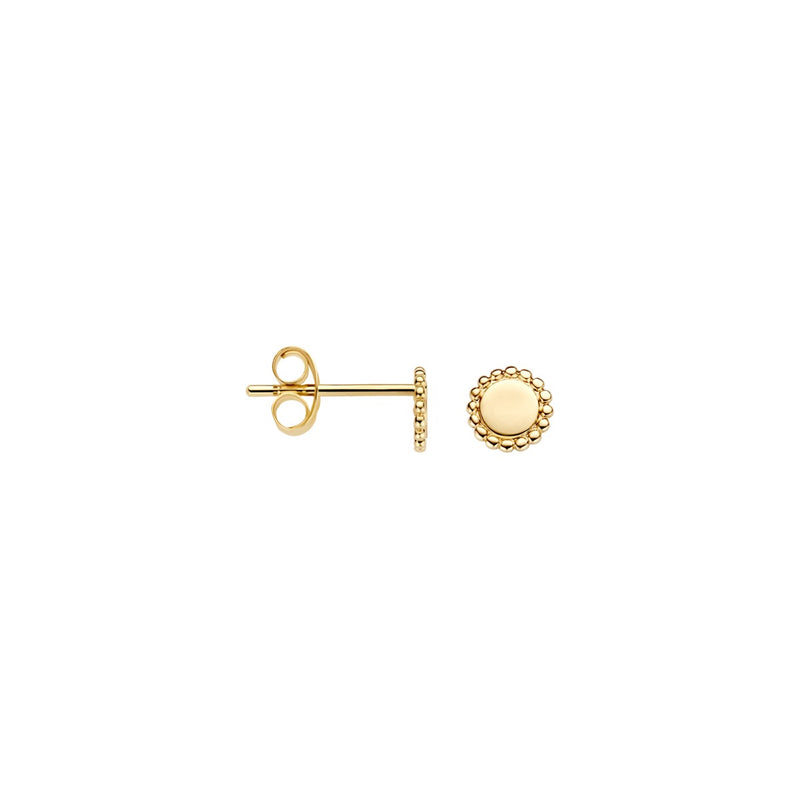 Blush 14 Karat Golden Ear Studs 7351YGO-zoom-