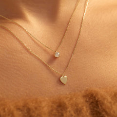 Beloro Jewels Monte Napoleone Stella 9 Karat Gold Necklace BO340044