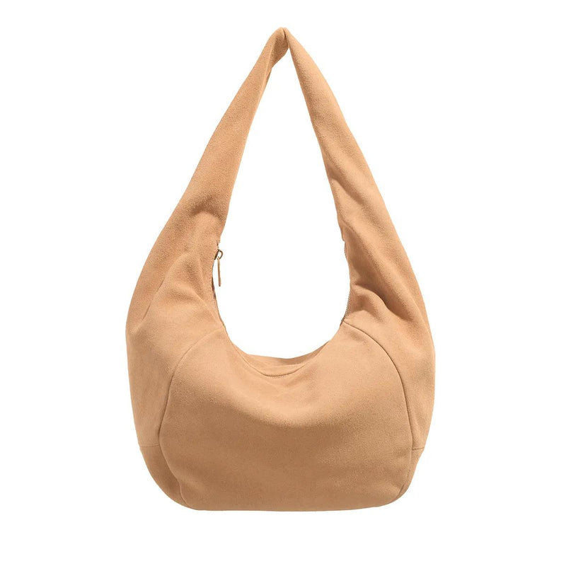 Liebeskind Berlin Farrah Beige Leather Hobo bag 2001-A0566417-zoom-