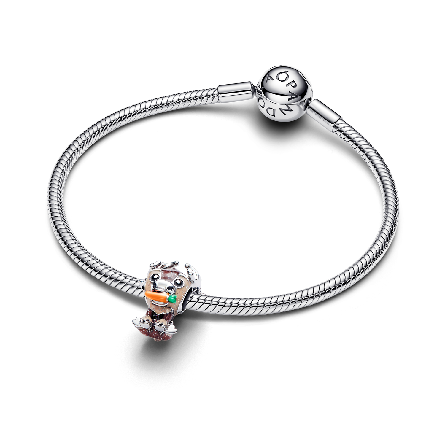 Pandora Disney 925 Sterling Silver Frozen Sven Charm 794129C01