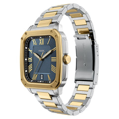 Fossil Crosby Rectangular Blue Dial Watch FS6161