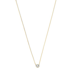 Violet Hamden Venus 925 Sterling Silver Gold-coloured Necklace with Birthstone VH340010-JUN