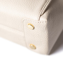 Isabel Bernard Honoré Cloe Mini Cream Calfskin Leather Handbag IB21124-070