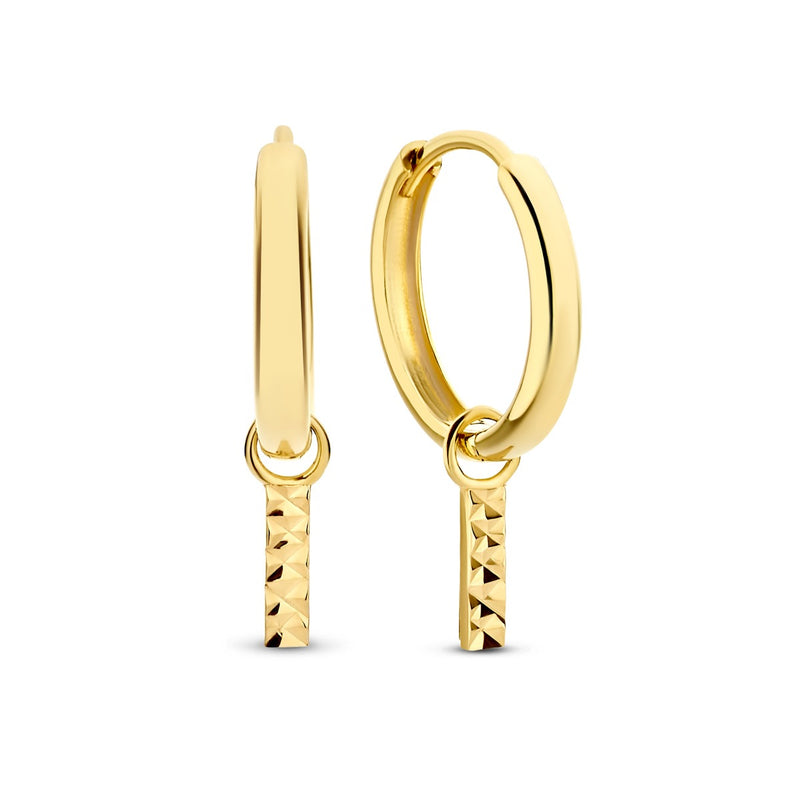 Isabel Bernard Rivoli Laura 14 Karat | Gold Reif-Ohrringe IB360151-zoom-