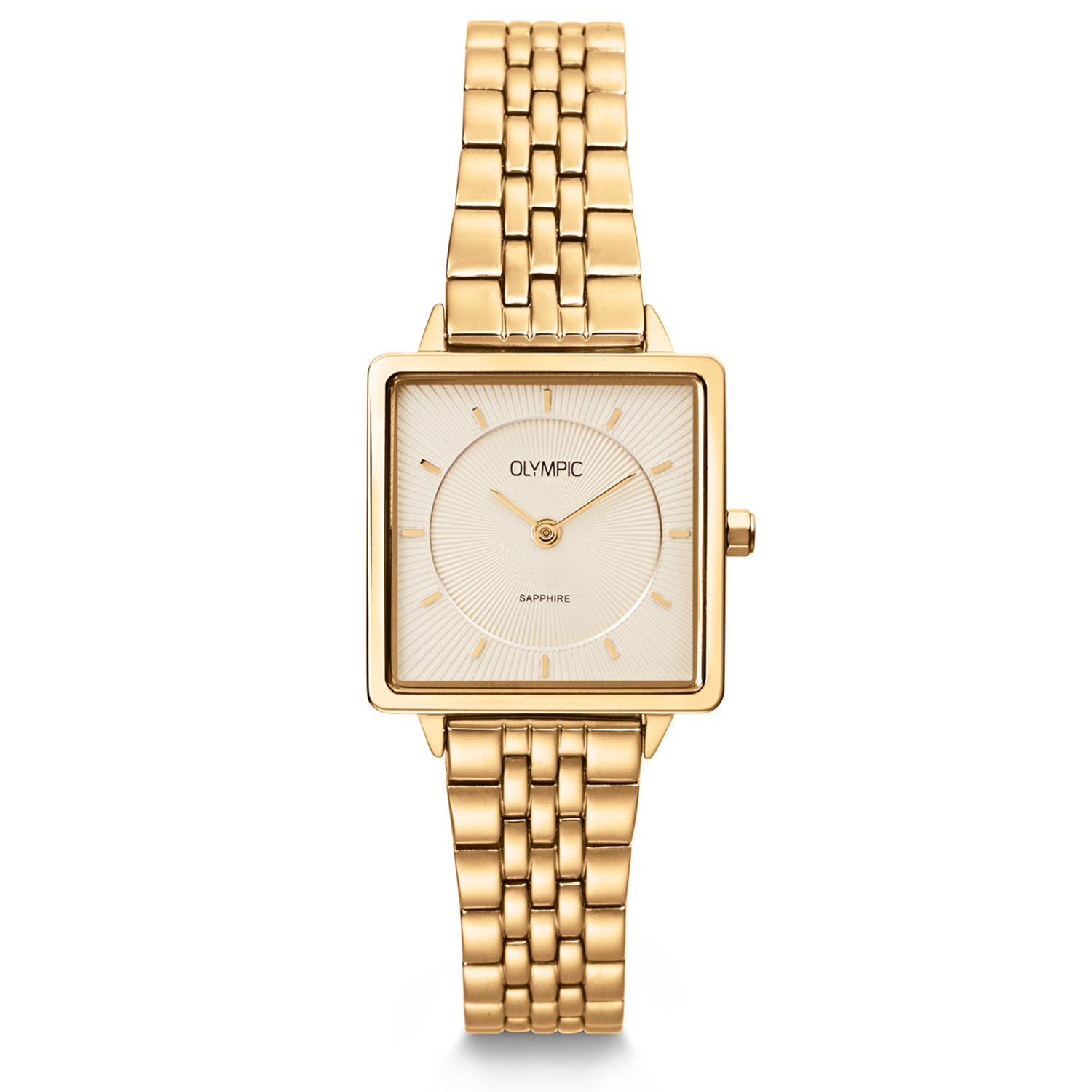Olympic Gold and Cream Women's Watch OL1DDD001