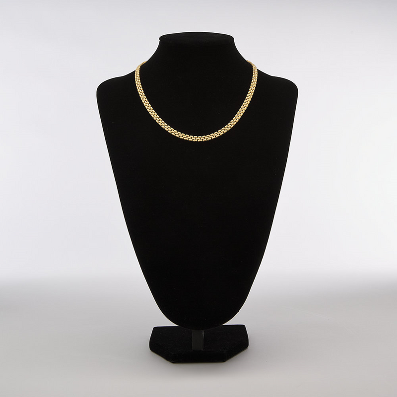 Fossil Arden Gold Coloured Stainless Steel Necklace JF04900710-zoom-