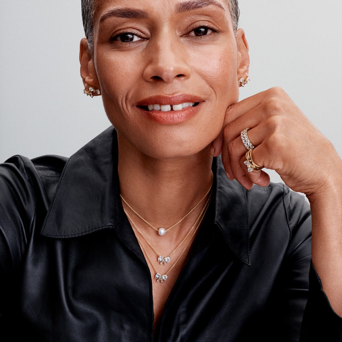 Pandora Timeless 14 Karat Gold Plated Necklace 363508C01-45