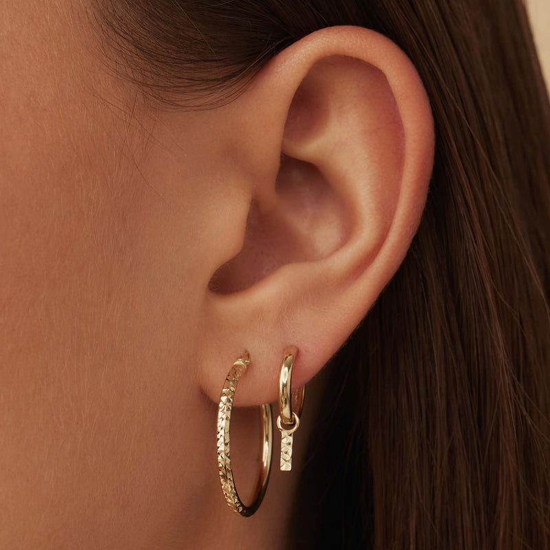 Isabel Bernard Cadeau d´Isabel 14 Karat | Gold Ohrringe Set IB90133-zoom-