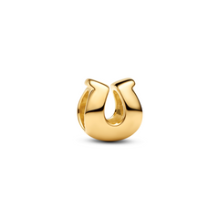 Pandora Moments Gold Plated Horseshoe Mini Charm 764517C00