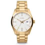 Olympic Louis Herrenuhr In Gold Und Weiß OL75HDD001