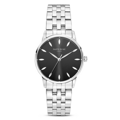 Parte Di Me Orologio round ladies watch silver coloured and black PDM09048