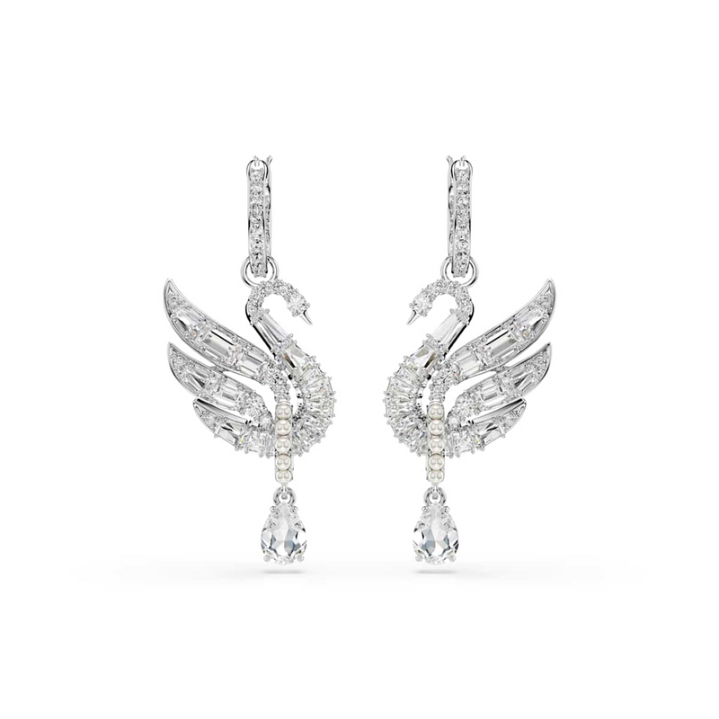 Swarovski Swan Silberohrringe 5723388-zoom-