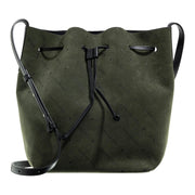Liebeskind Berlin Monogram Green Leather Bucket bag 2001-A0616947