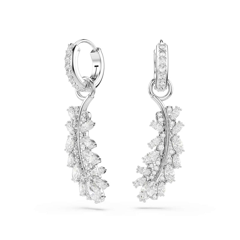 Swarovski Vienna Feather Ohrringe in Silberoptik 5754272-zoom-