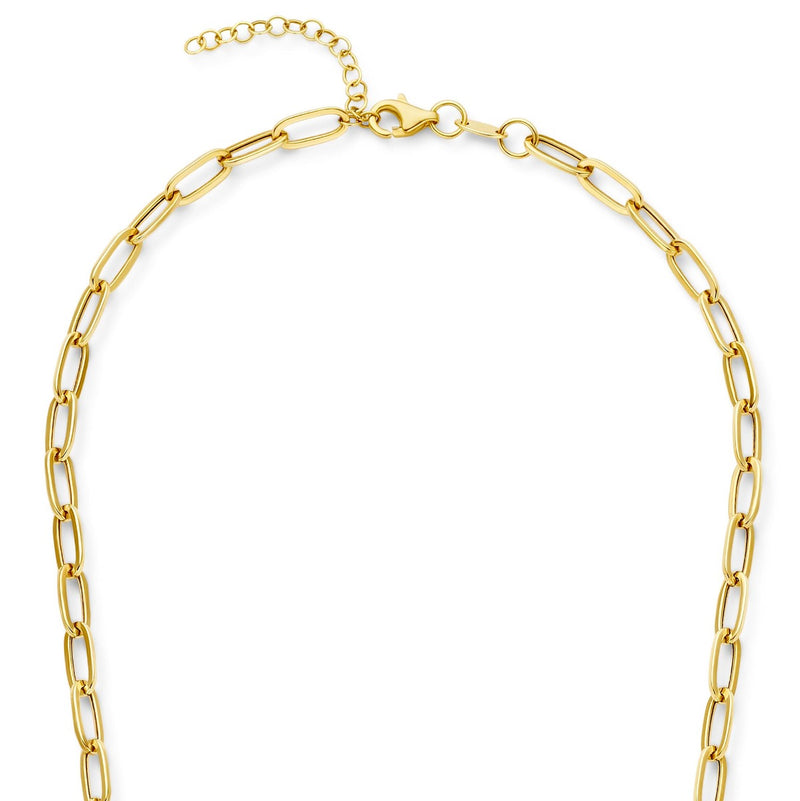 Beloro Jewels Della Spiga Elisa 9 Karat Gold Necklace BO340040-zoom-