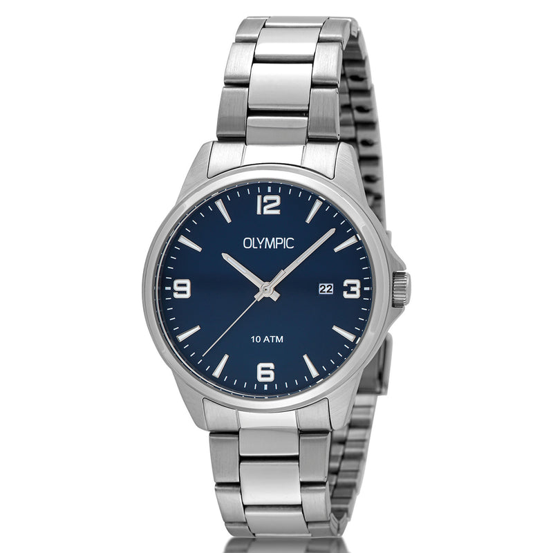 Olympic Glenn Blauw Heren Horloge 2002-OL26HSS316-zoom-