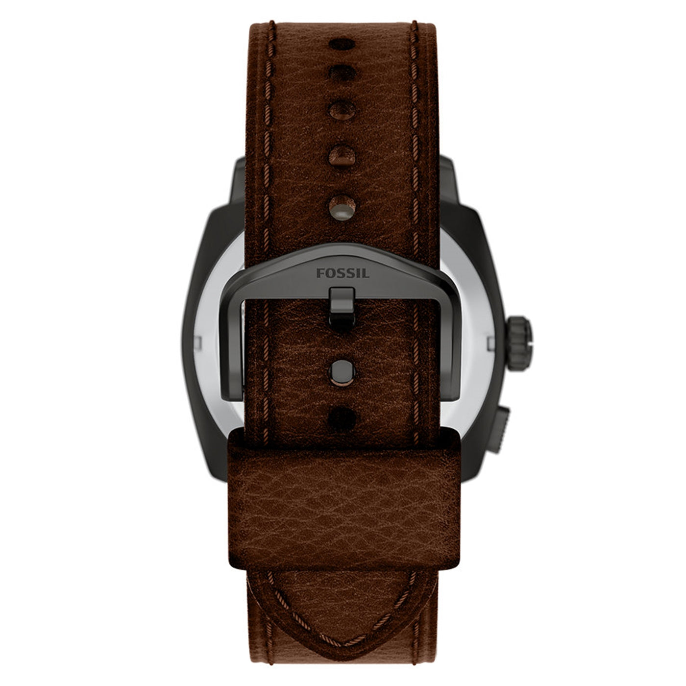 Fossil Machine Big Tic Round Black Dial Watch FS6165