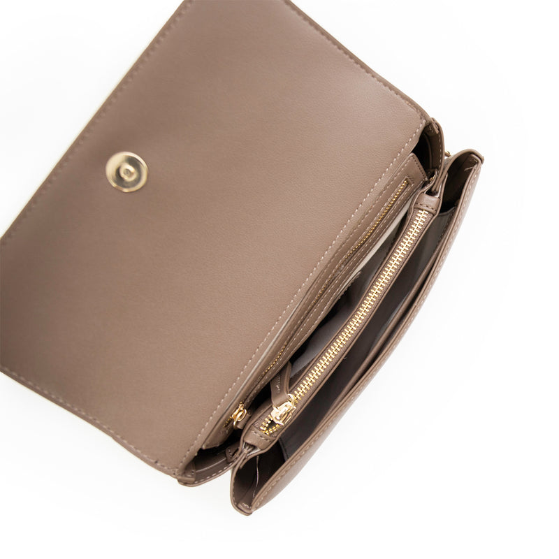 Valentino Bags Bigs Taupe Crossbody Tas VBS3XJ02TAUPE-zoom-