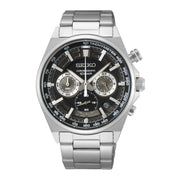 Seiko Chronograph herren Uhr Silber SSB397P1