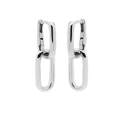 Karma Hoops damen Creolen Silber H205S