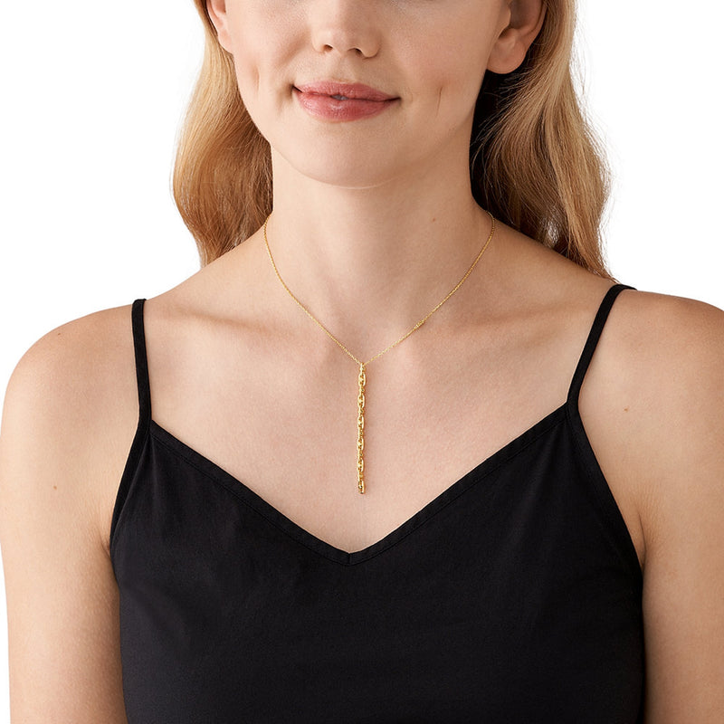 Michael Kors Astor Goldfarbene Kette MKC170700710-zoom-