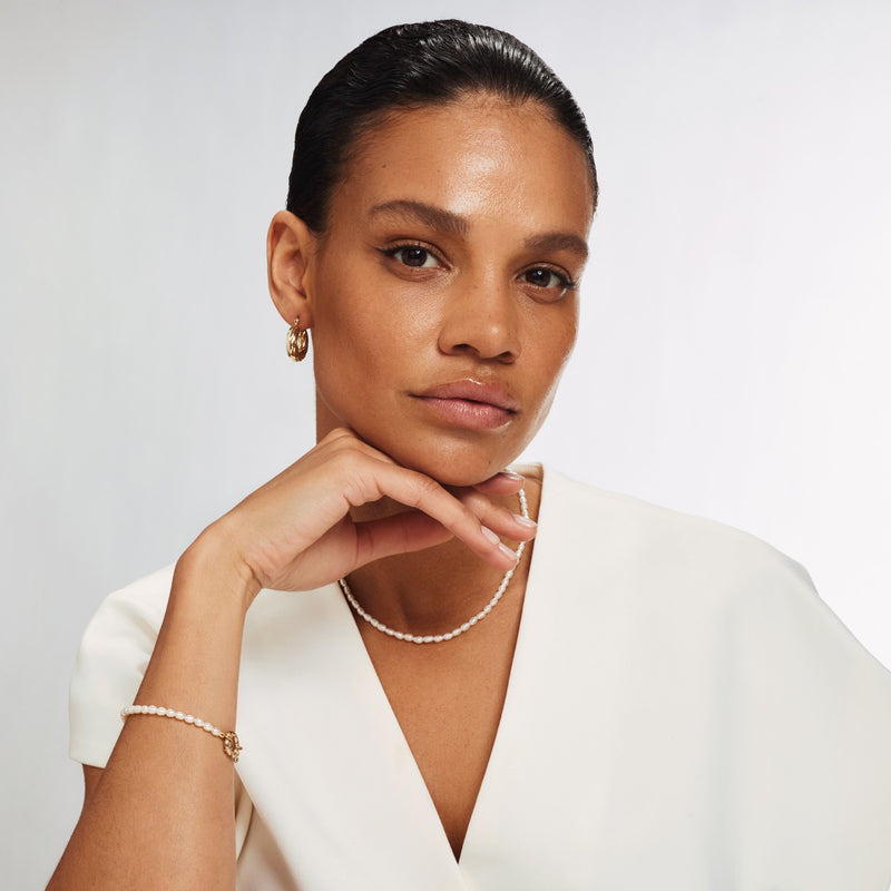 Isabel Bernard Aidee Marissa 14 Karat | Gold Halskette IB340086-zoom-