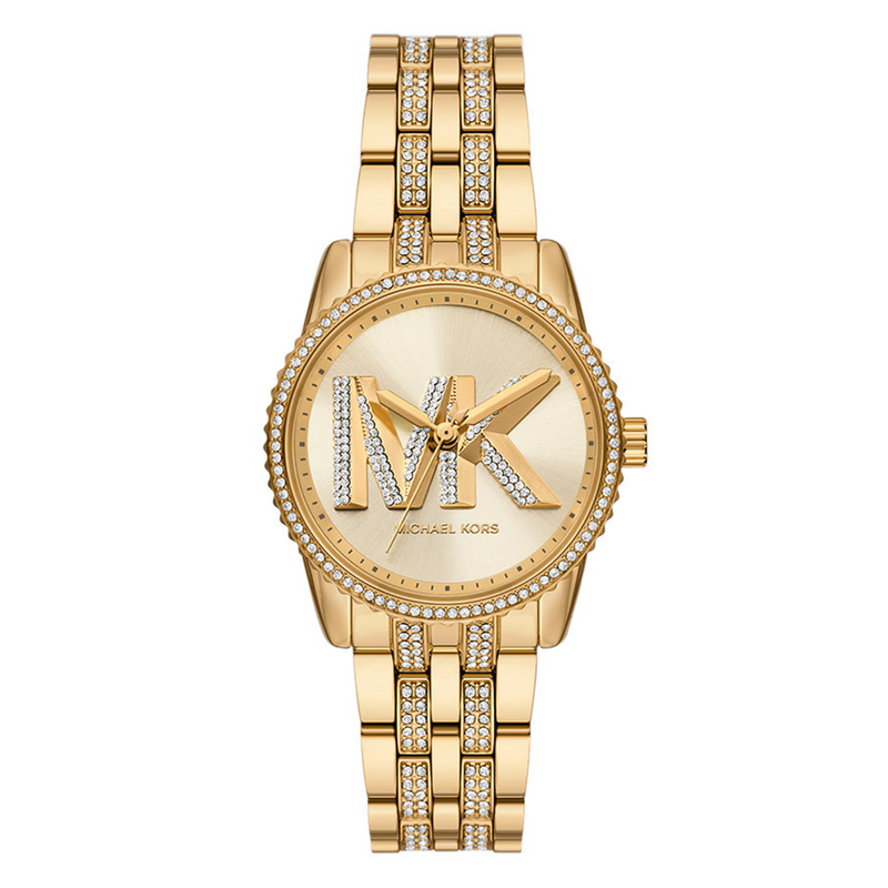 Michael Kors Mini Bryant Goldene Damenuhr MK7540-zoom-