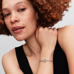 Pandora Moments 925 Sterling Silver Crescent Moon Charm 794254C01