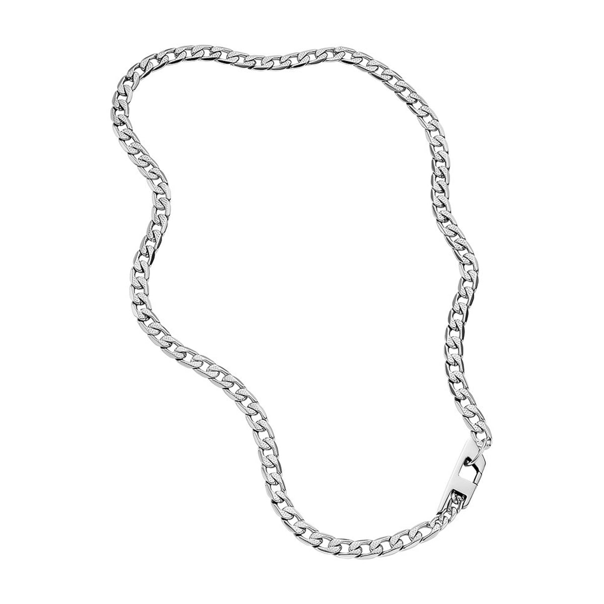 Diesel Steel Silver Necklace DX1497040