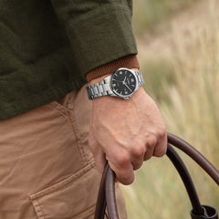 Olympic Glenn Zwart Heren Horloge 2002-OL26HSS317