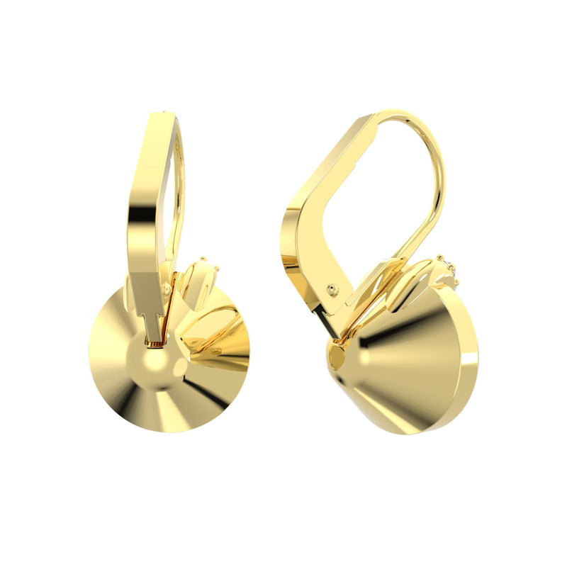 Swarovski Bella Goldfarbene Ohrringe 5662093-zoom-