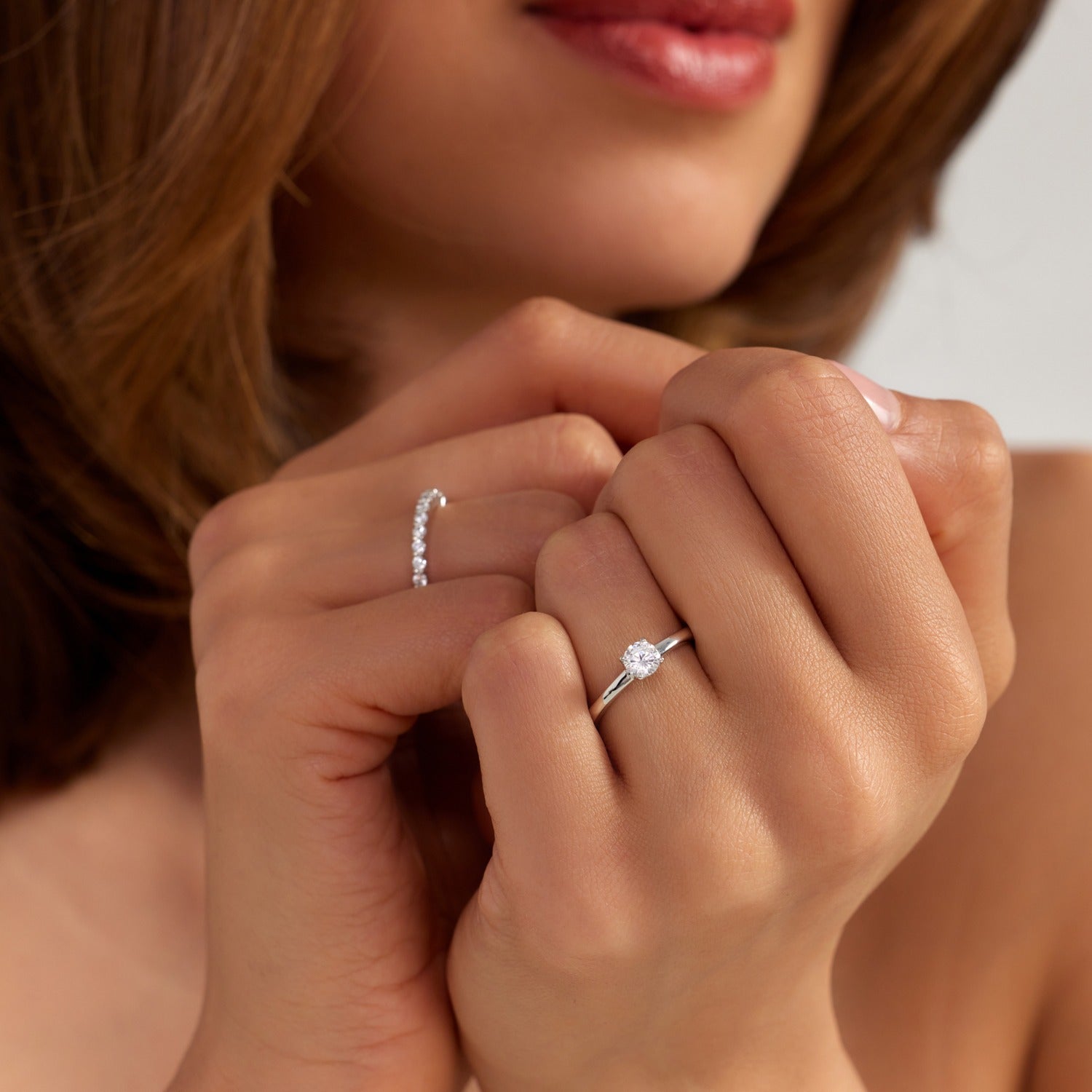 Parte Di Me Ponte Vecchio Sofia 925 sterling Silver Ring PDM1300008-50