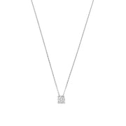 Isabel Bernard De la Paix Hanaé 14 Karat | Weißgold Halskette | Diamant 0.14 Karat | IBD350010