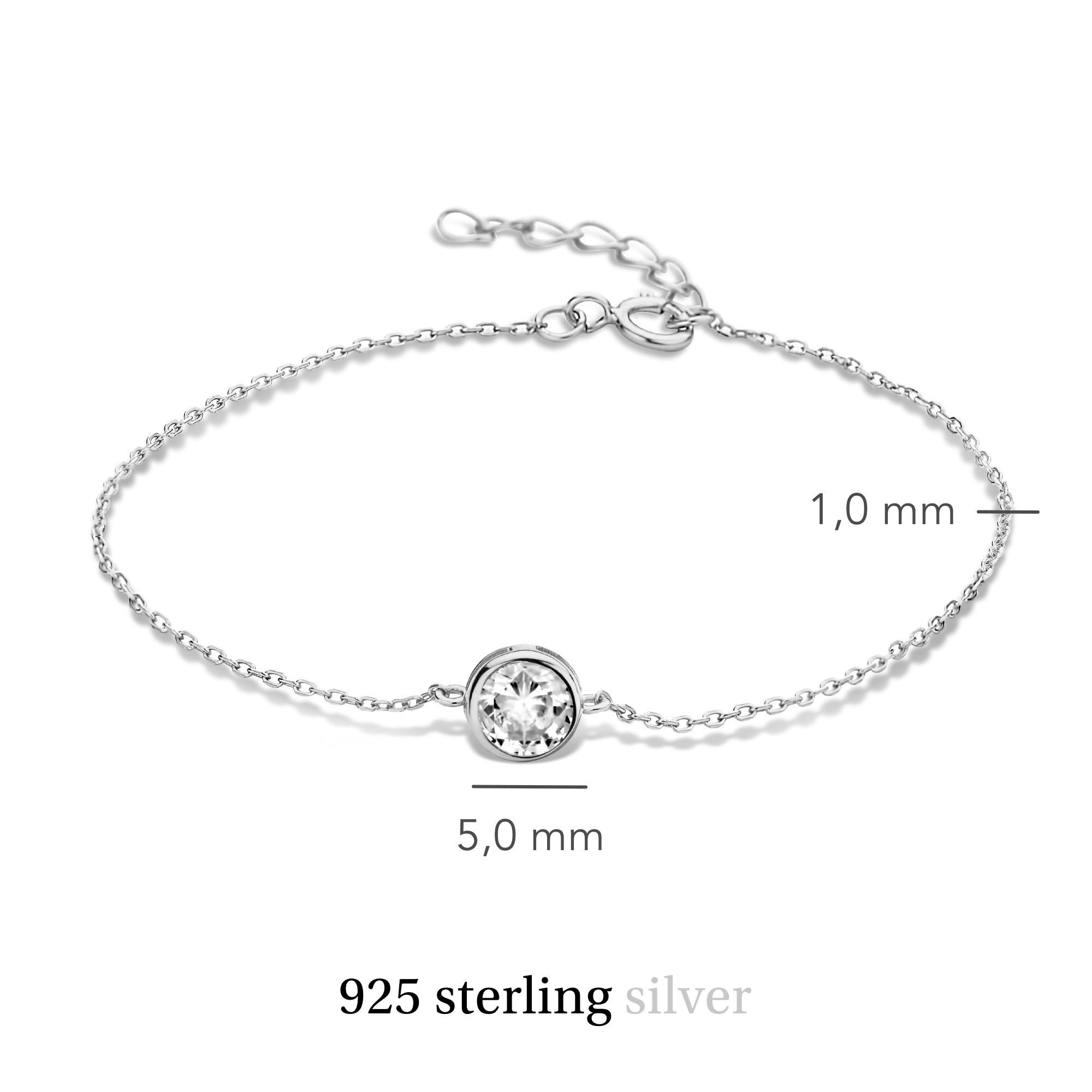 Violet Hamden Venus 925 Sterling Silver BraceletwithBirthstone VH320009-MAY