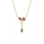 Swarovski Imber Organic Goldfarbene Mehrfarbige Halskette 5753261