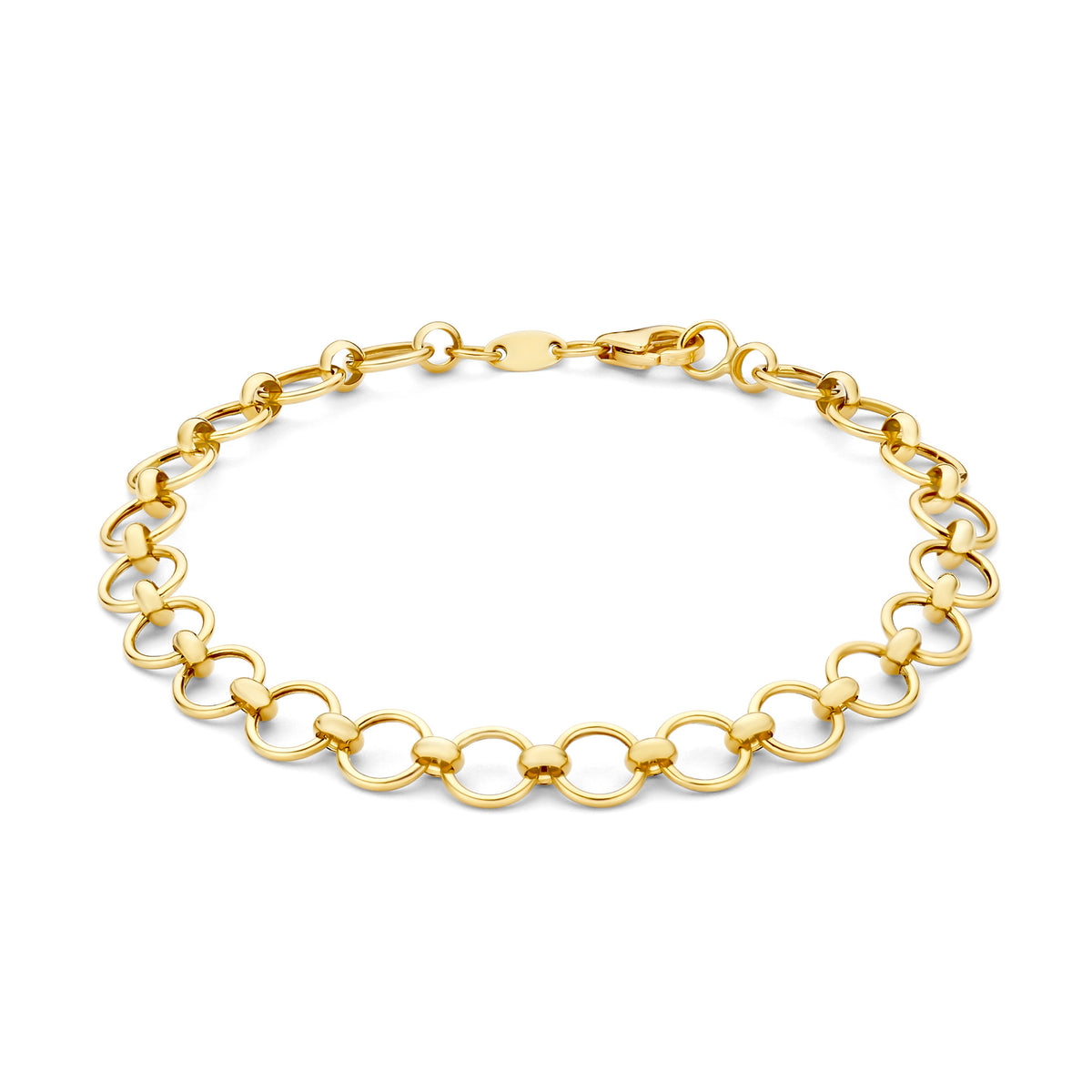 Isabel Bernard Belleville Axelle 14 Carat Golden Chain bracelet IB320136