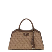 Guess Lindsey Latte Logo Handtasche HWSG97-49060-LTL