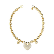 Guess Crazy In Love Goldene Halskette JUBN05205JWYGT-U