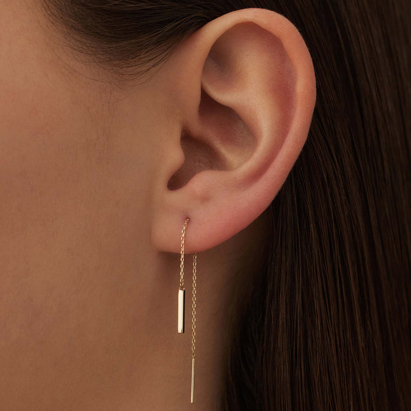 Isabel Bernard Le Marais Rosalie 14 Karat | Gold Drop Ohrringe IB360214-zoom-