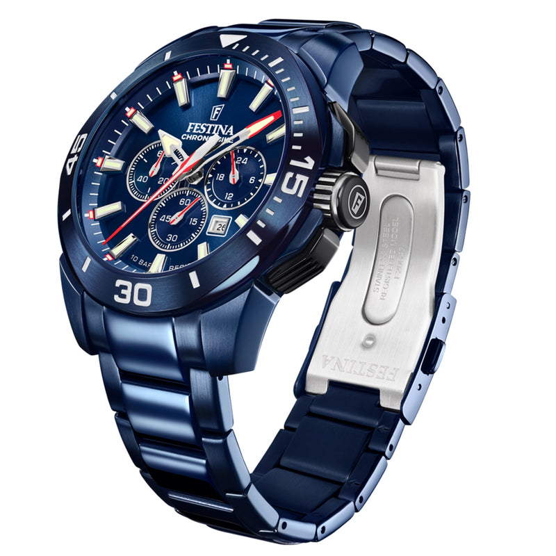 Festina Special Edition herren Uhr Blau F20643/1-zoom-